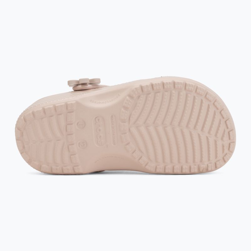 Detské šľapky Crocs Classic Pearl Shine quartz 5