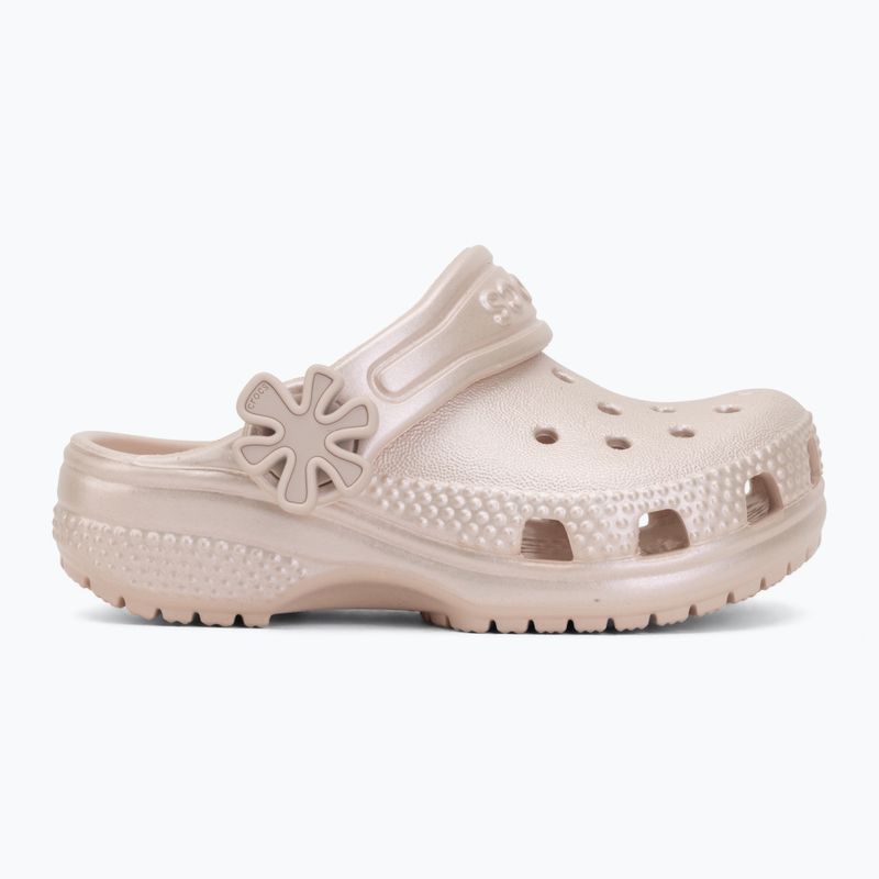 Detské šľapky Crocs Classic Pearl Shine 212815 quartz 3