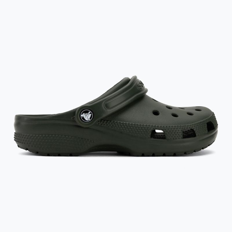 Šľapky Crocs Classic army green 3