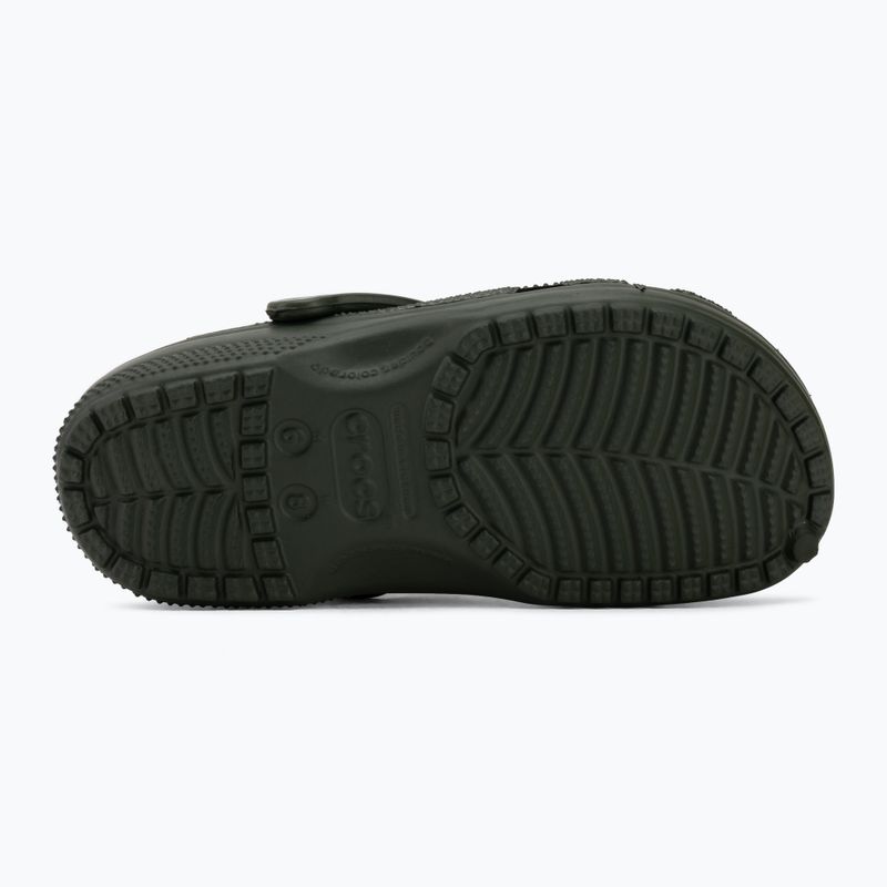 Šľapky Crocs Classic army green 5