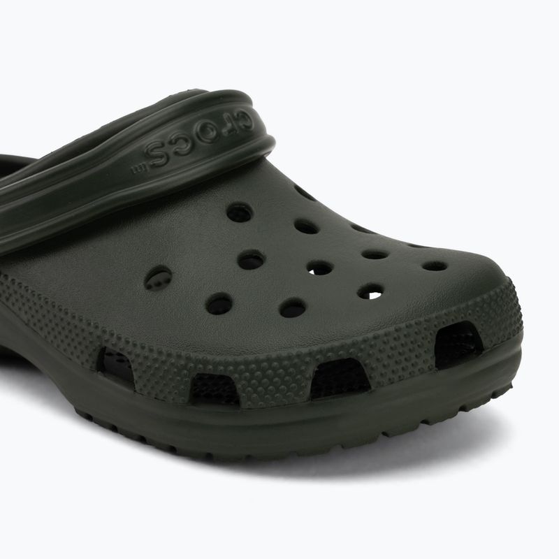 Šľapky Crocs Classic army green 8