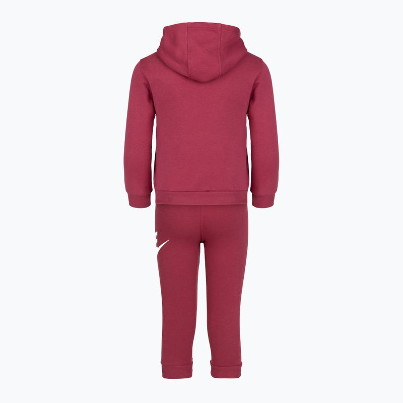 Detská tepláková súprava Nike Club Fleece sweet beet 2