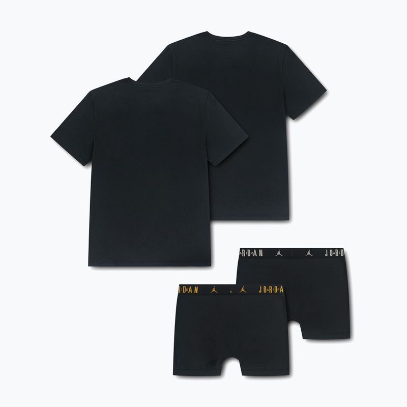 2 pánske pyžamové súpravy Nike Jordan JHM Basic Set black 2