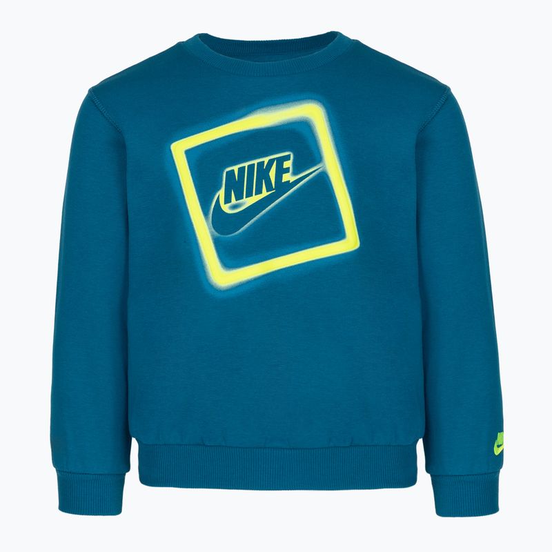 Detská tepláková súprava Nike Sportswear Get With Me Lightweight Fleece green abyss 3