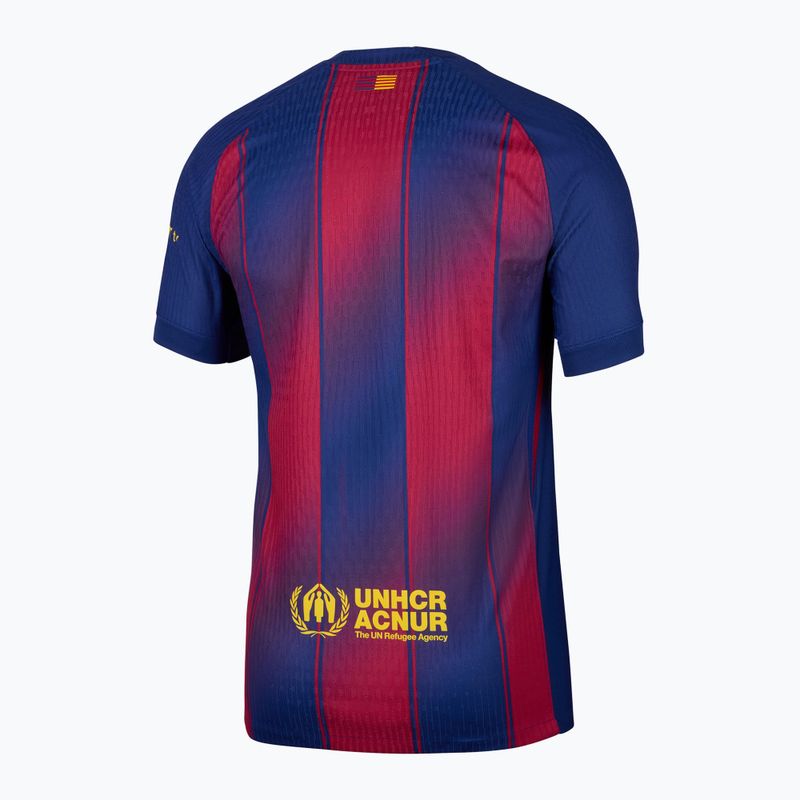 Pánsky futbalový dres Nike FC Barcelona 2025/26 Match Home deep royal blue/midwest gold 9