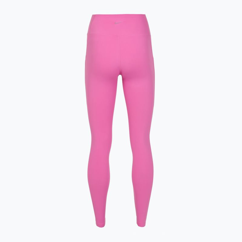 Dámske legíny Nike One High-Waisted 7/8 playful pink 7