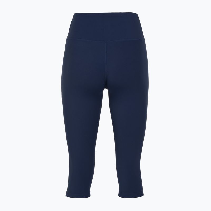 Dámske legíny Nike One High Waisted Capri midnight navy/white 9