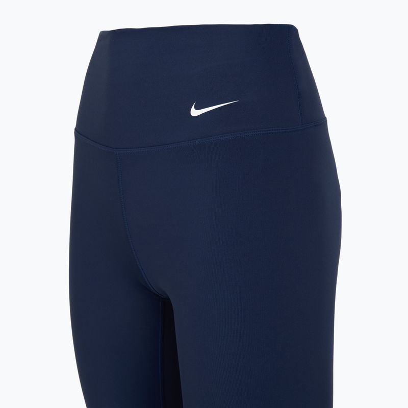 Dámske legíny Nike One High Waisted Capri midnight navy/white 10