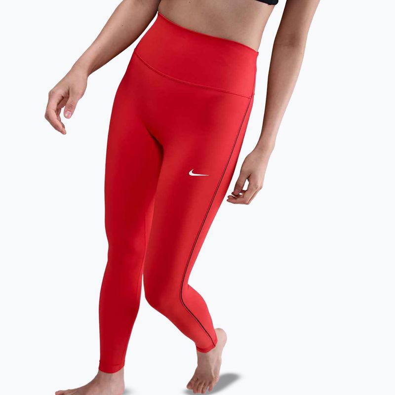 Dámske legíny Nike One High-Waisted light crimson/black