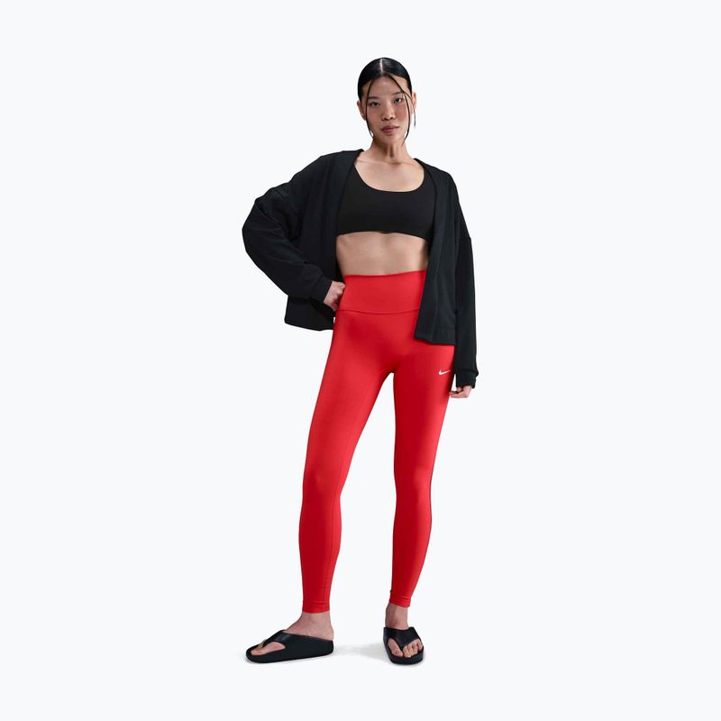 Dámske legíny Nike One High-Waisted light crimson/black 2