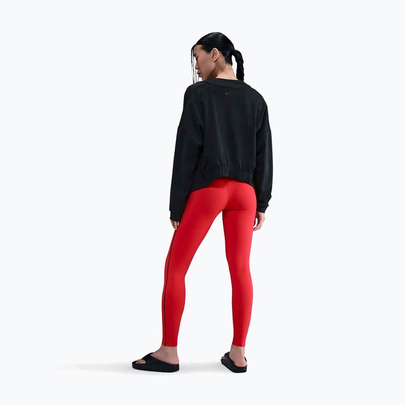 Dámske legíny Nike One High-Waisted light crimson/black 3