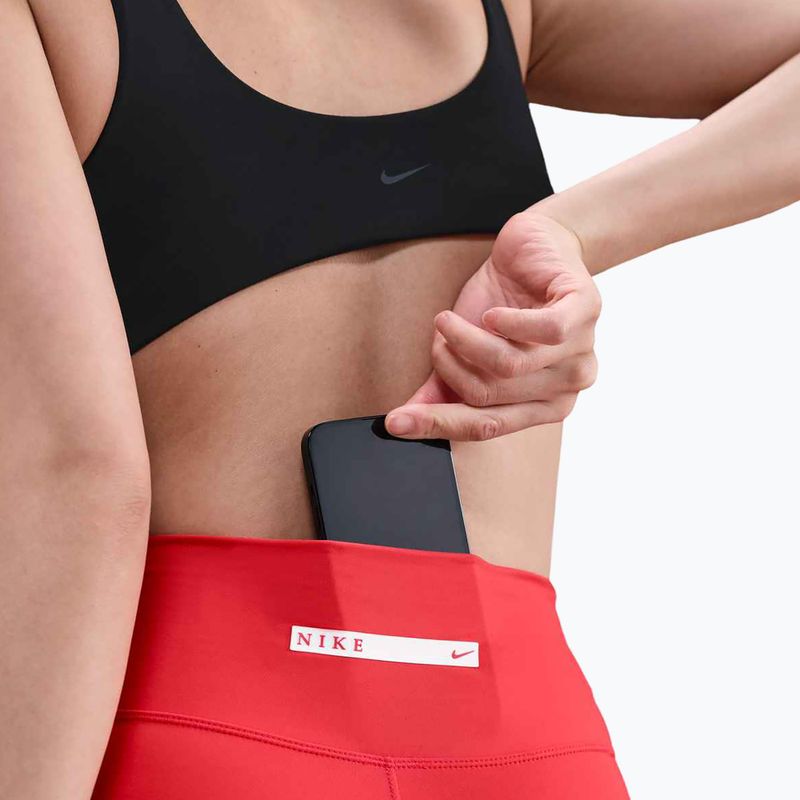 Dámske legíny Nike One High-Waisted light crimson/black 5
