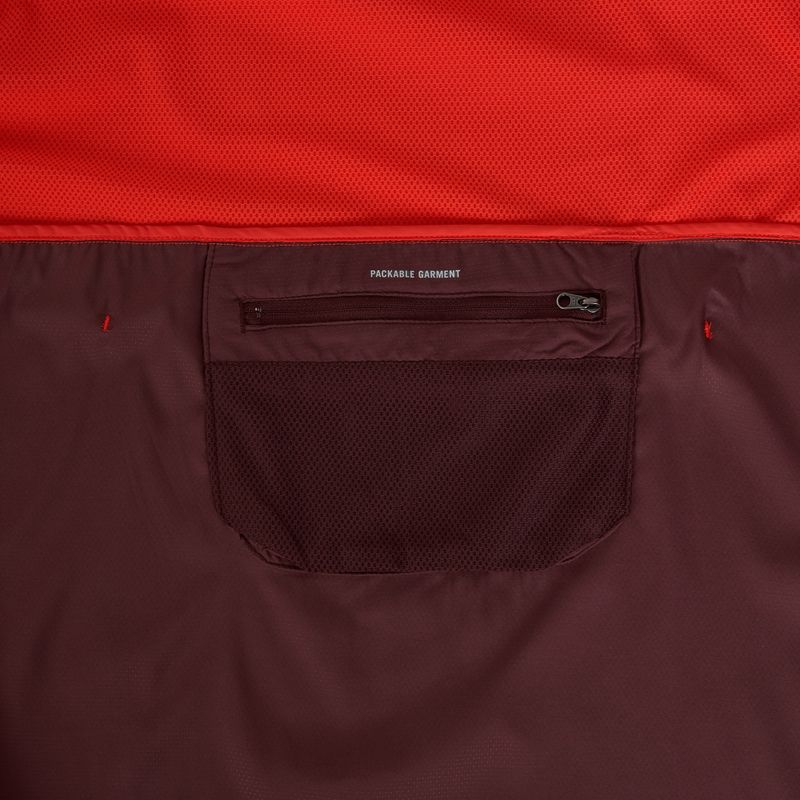 Pánska bežecká bunda Nike Impossibly Light Windrunner light crimson/light crimson/burgundy crush 12
