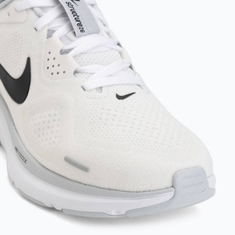 Dámske bežecké topánky Nike Structure 26 white/pure platinum/black 7