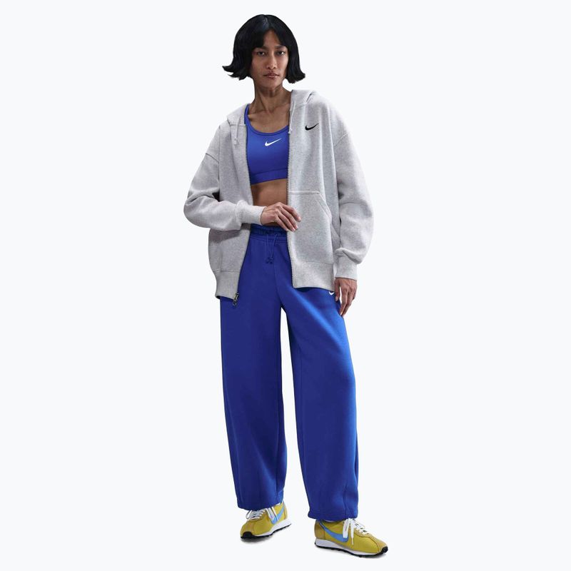 Dámska mikina Nike Sportswear Phoenix Fleece birch heather/black 2