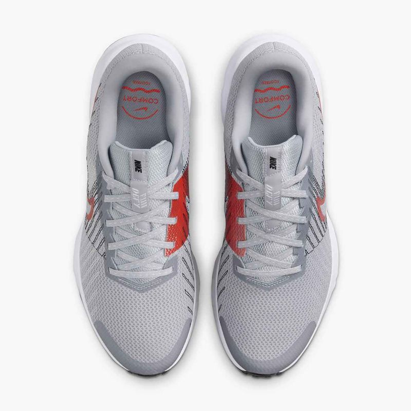 Pánske bežecké topánky Nike Run Defy wolf grey / bright crimson / black / white 7