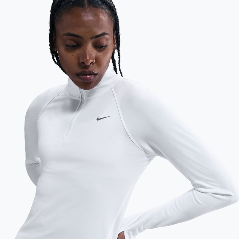 Dámska bežecká mikina Nike Tempo Dri-Fit 1/4 Zip white