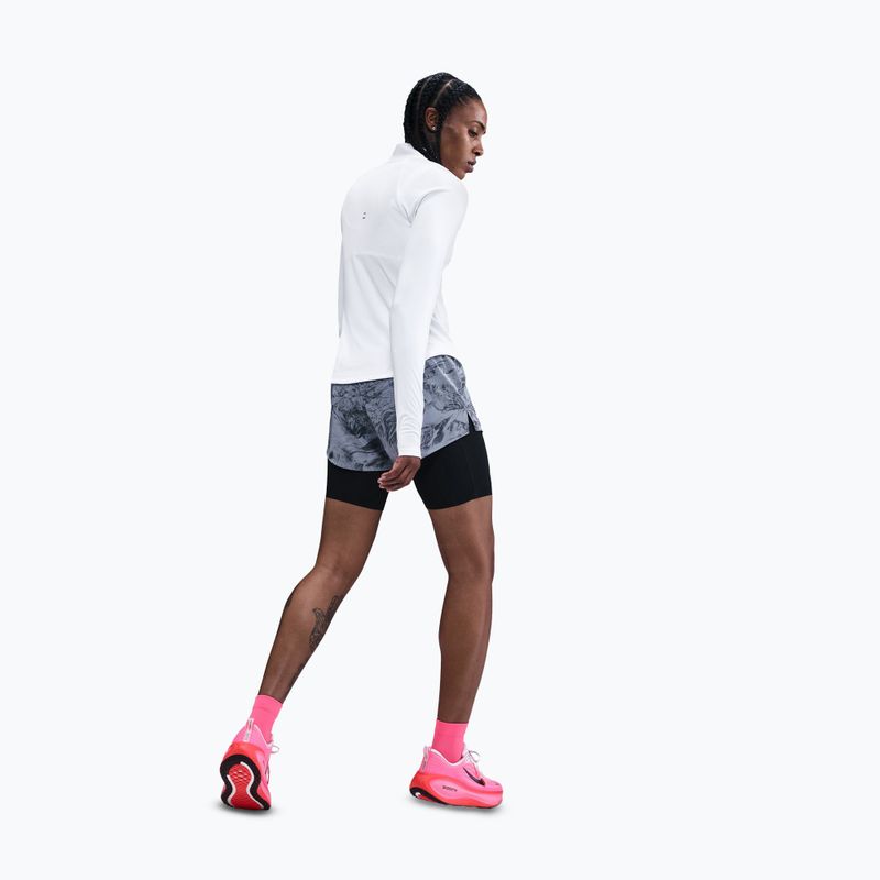 Dámska bežecká mikina Nike Tempo Dri-Fit 1/4 Zip white 3