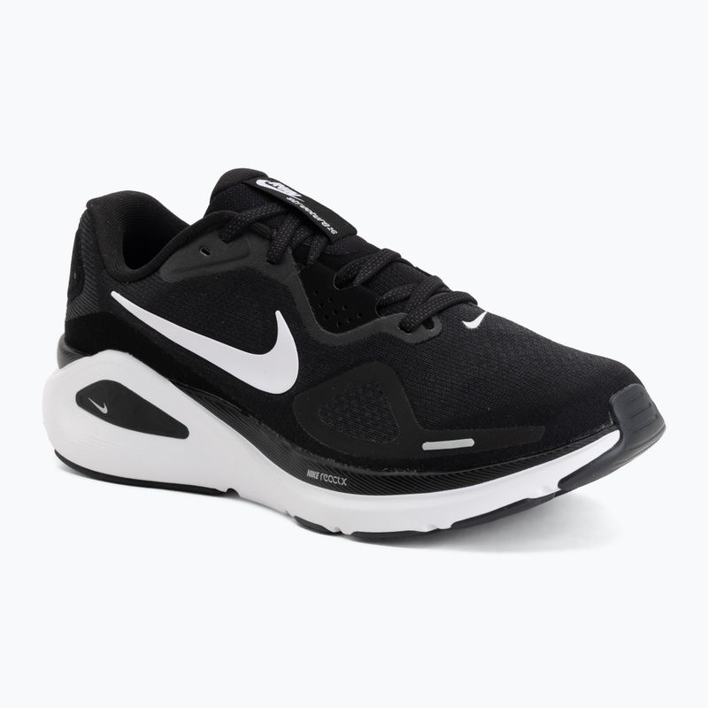 Pánske bežecké topánky Nike Structure 26 Wide black/wolf grey/metallic silver/white