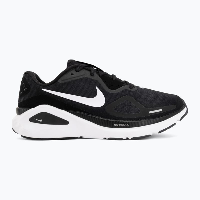 Pánske bežecké topánky Nike Structure 26 Wide black/wolf grey/metallic silver/white 2