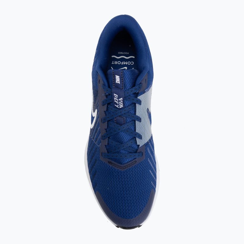 Pánske bežecké topánky Nike Run Defy deep royal blue/world indigo/black/white 5