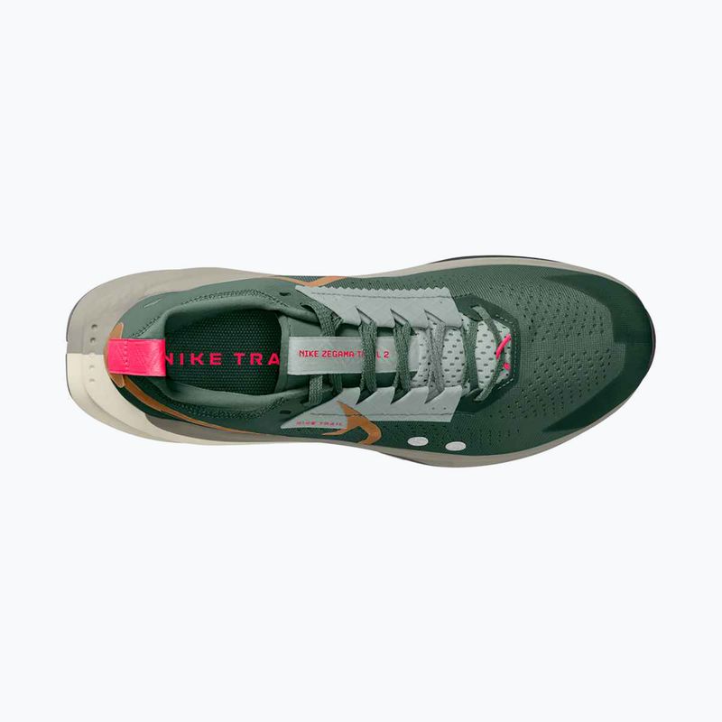 Pánske bežecké topánky Nike Zegama 2 fir/desert ochre/college grey/sail 6