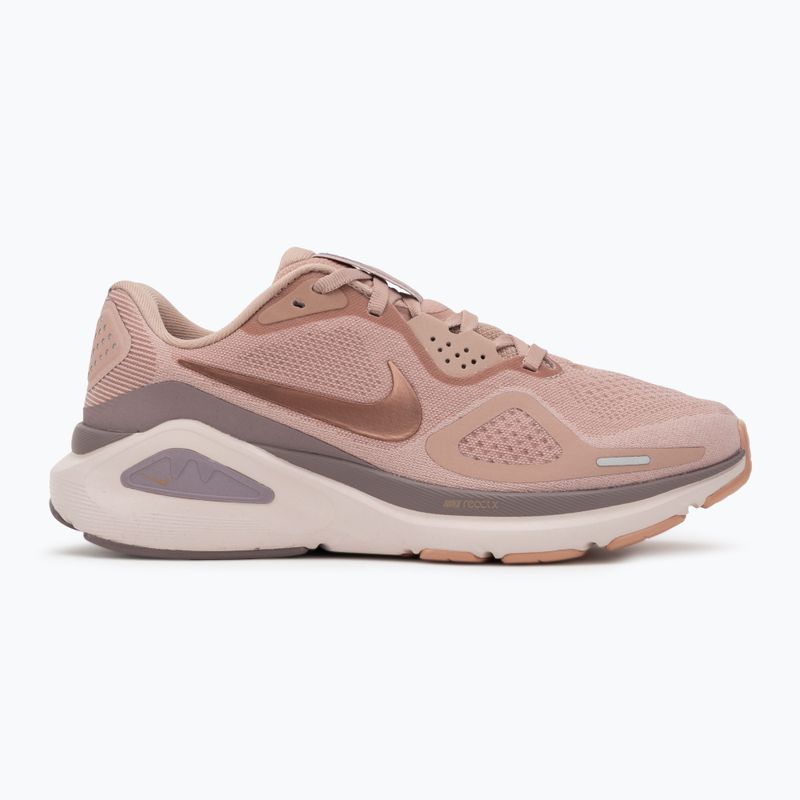Dámske bežecké topánky Nike Structure 26 particle pink/taupe grey/silt red/metal rose gold 2