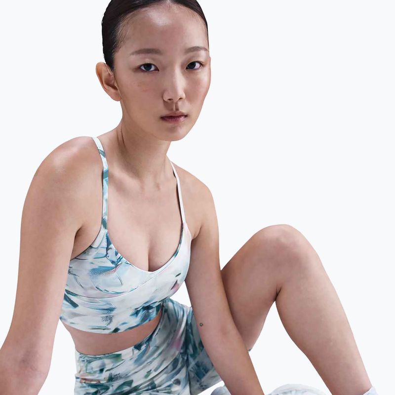 Športová podprsenka Nike Indy Artist Collection Light-Support blue tint 5