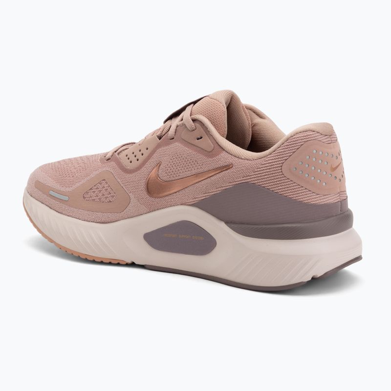 Dámske bežecké topánky Nike Structure 26 particle pink/taupe grey/silt red/metal rose gold 3