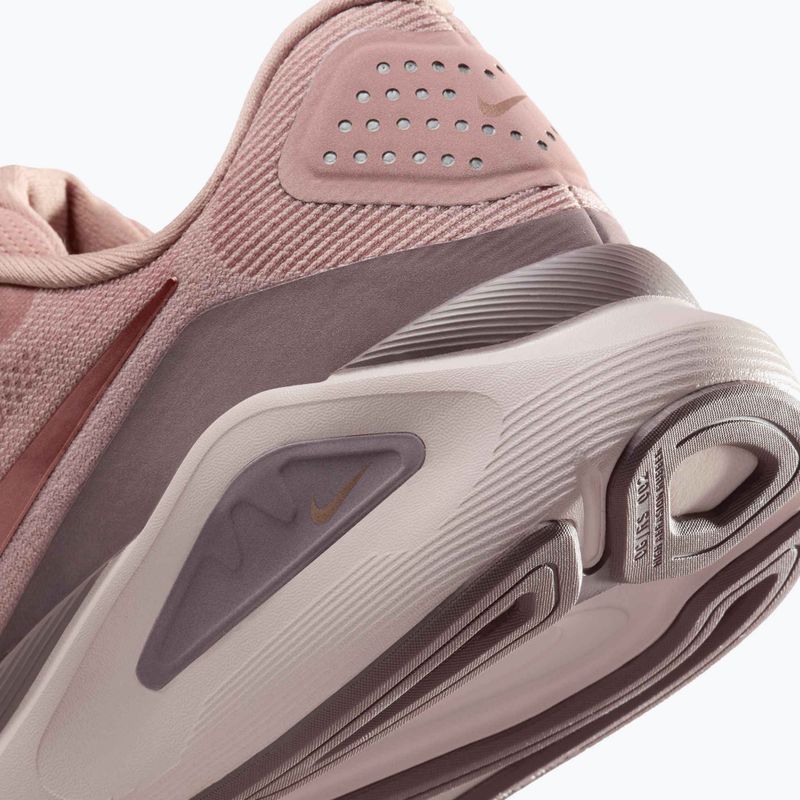 Dámske bežecké topánky Nike Structure 26 particle pink/taupe grey/silt red/metal rose gold 9