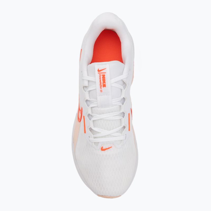 Dámske bežecké topánky Nike Downshifter 13 astronomy white / bright crimson / washed coral 5