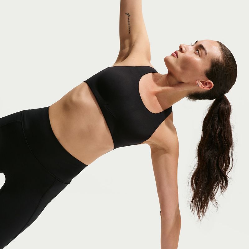 Dámska športová podprsenka Nike Rival Ultrahigh Support black 6