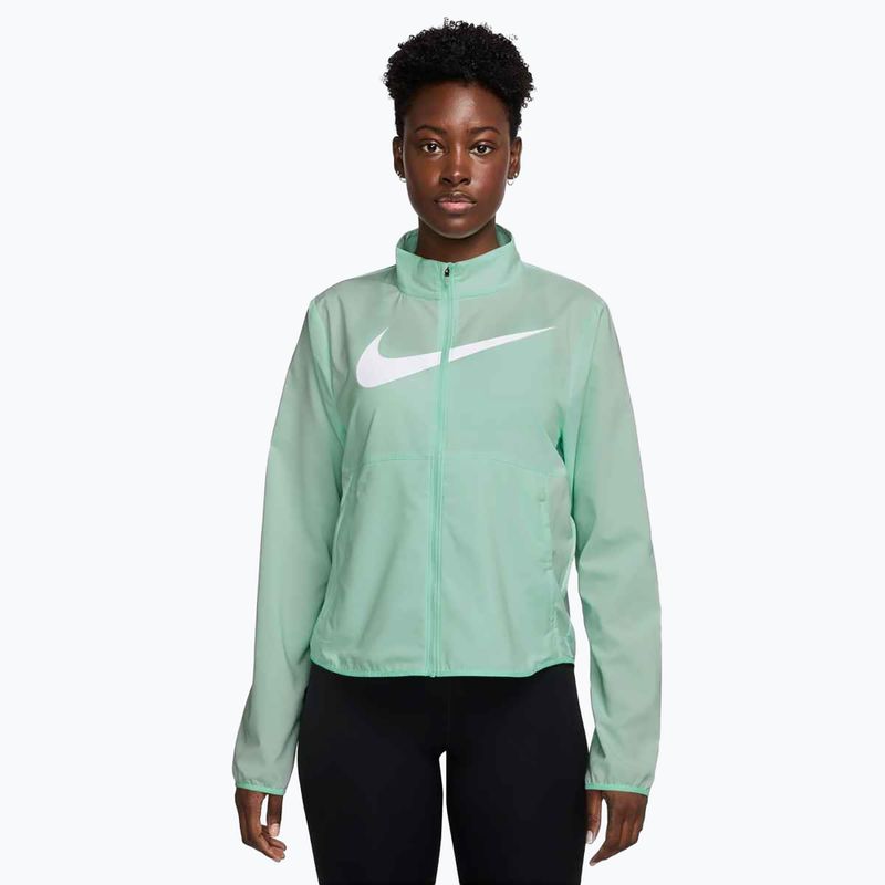 Dámska bežecká bunda Nike Tempo Swoosh Run mint foam/white