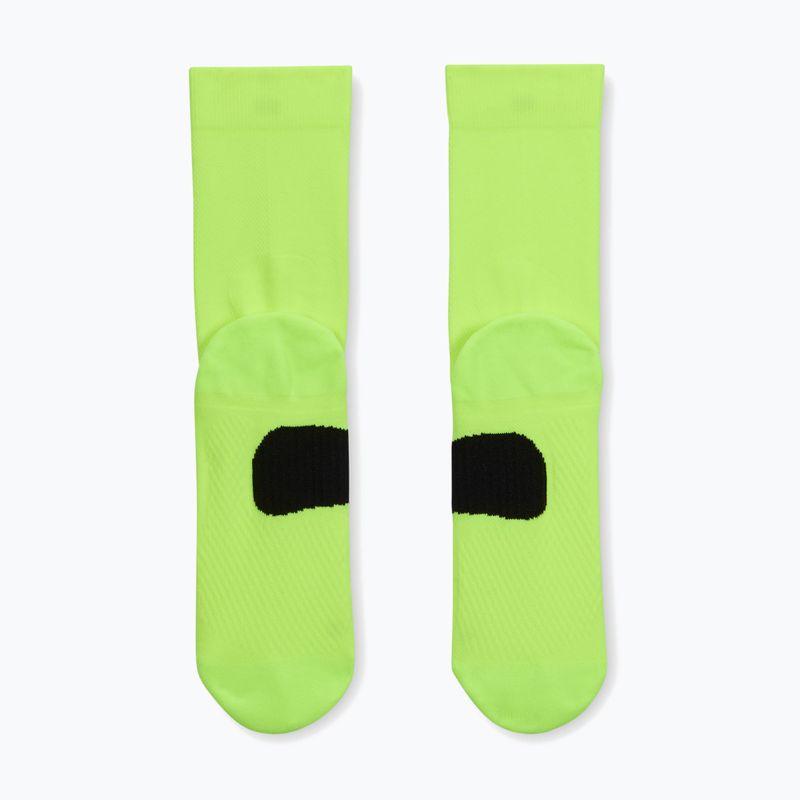 Ponožky Nike Running Midweight Crew Volt/Black/Black 3