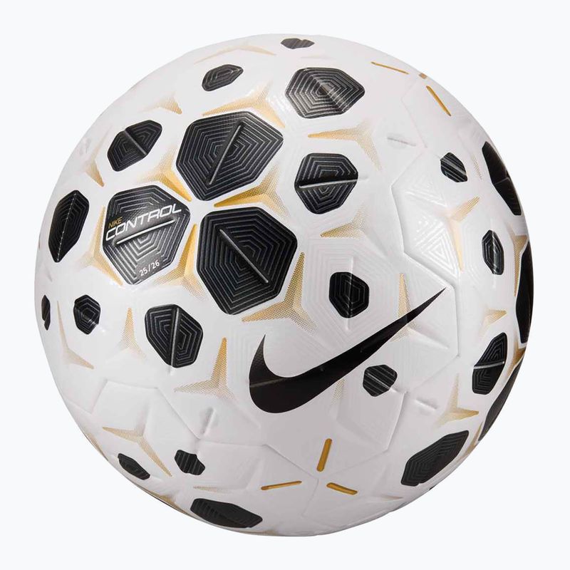 Futbalová lopta Nike Control white/black/black veľkosť 5 2