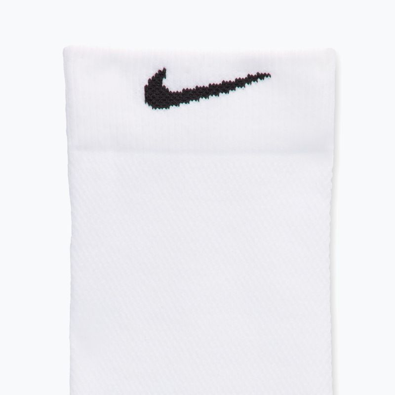 Ponožky Nike Running Midweight Crew white/volt/black 4