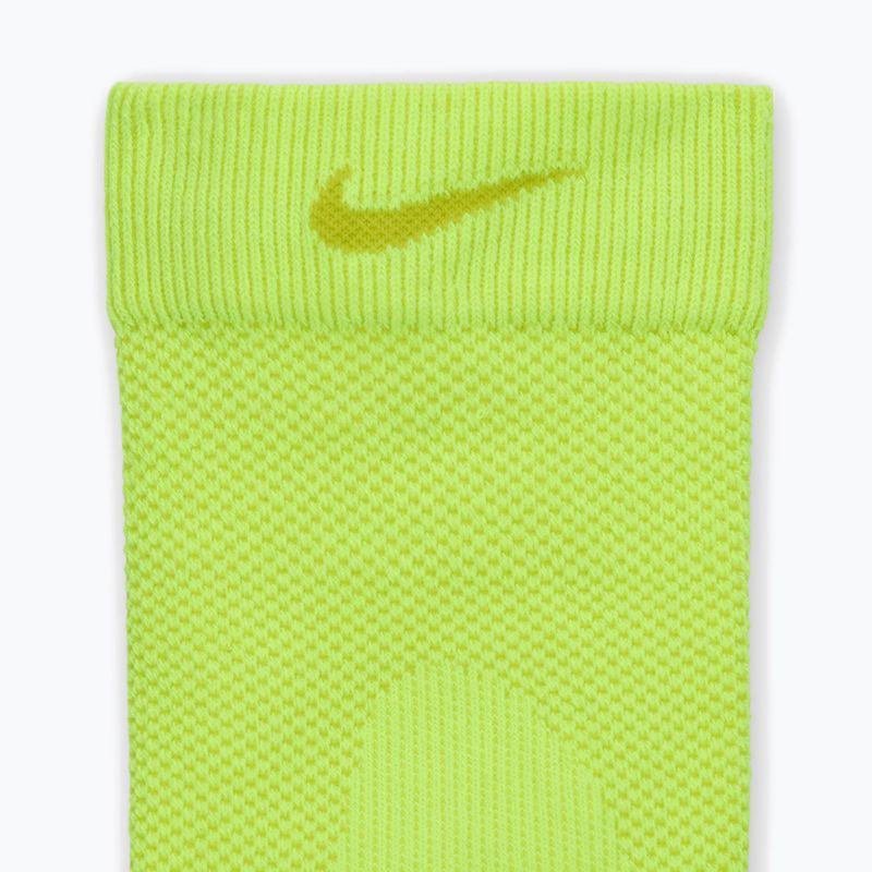 Ponožky Nike Running Lightweight Micro Crew volt/bright cactus/black/bright cactus 4