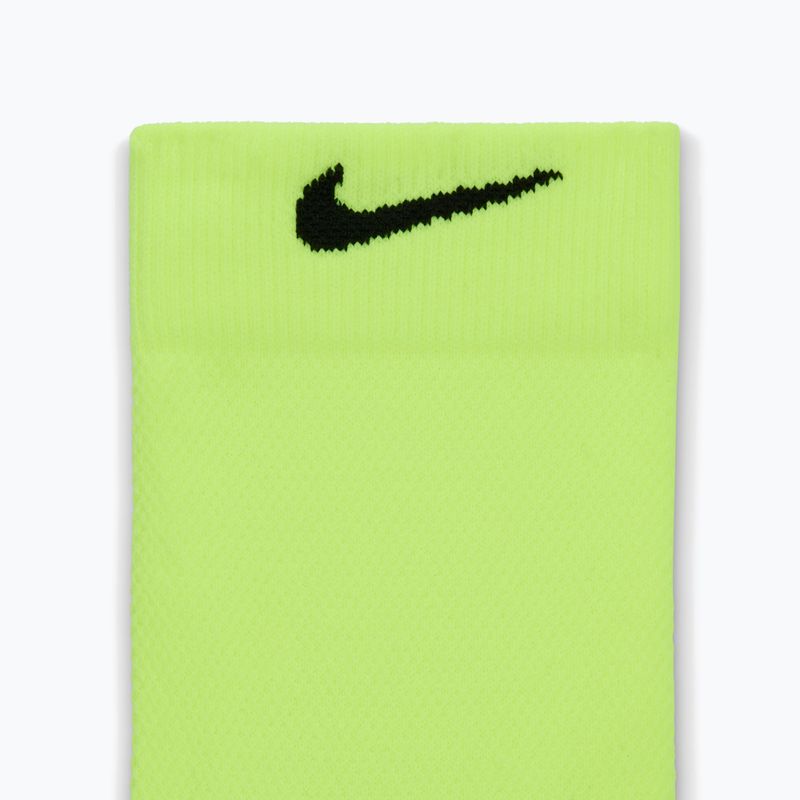 Ponožky Nike Running Midweight Micro Crew volt/black/black 4
