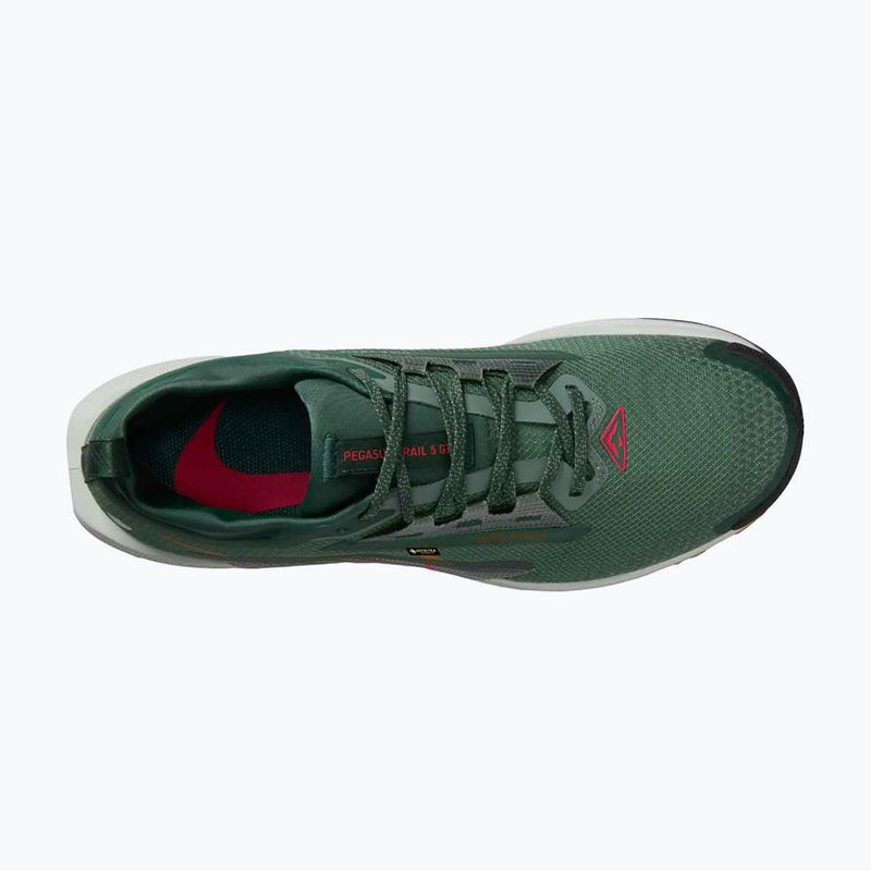 Pánske bežecké topánky Nike Pegasus Trail 5 GORE-TEX fir/bright crimson/clay green 4