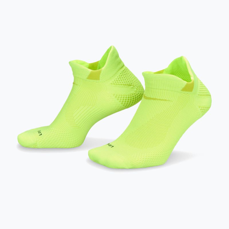 Ponožky Nike Running Lightweight No-Show volt/bright cactus/black/bright cactus