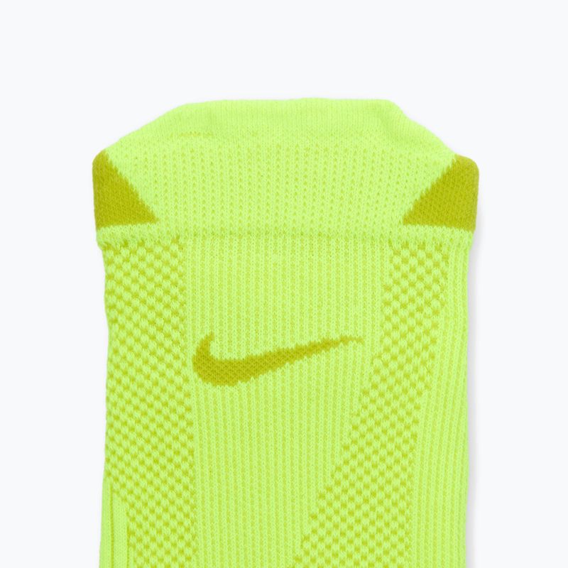 Ponožky Nike Running Lightweight No-Show volt/bright cactus/black/bright cactus 4