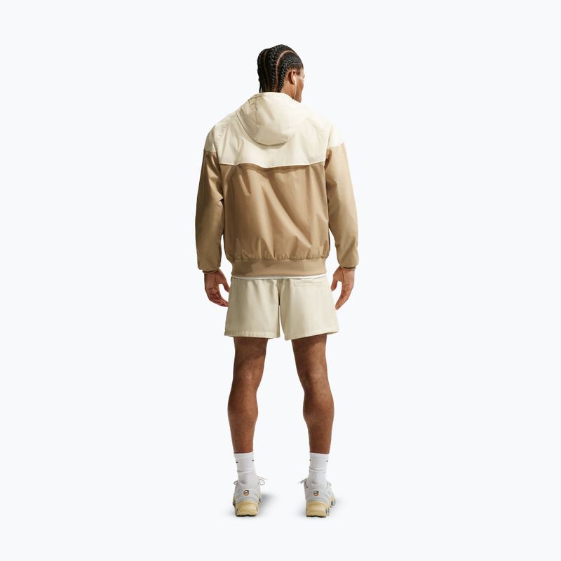 Pánska bunda Nike Sportswear Windrunner parachute beige/light khaki/white 3