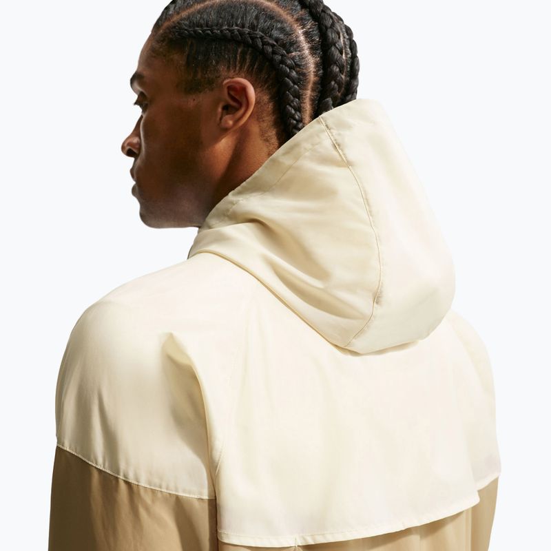 Pánska bunda Nike Sportswear Windrunner parachute beige/light khaki/white 6