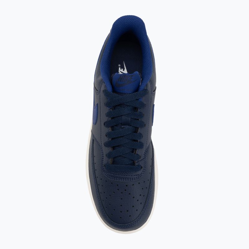 Pánske topánky Nike Court Vision Low midnight navy/deep royal blue/sail 5