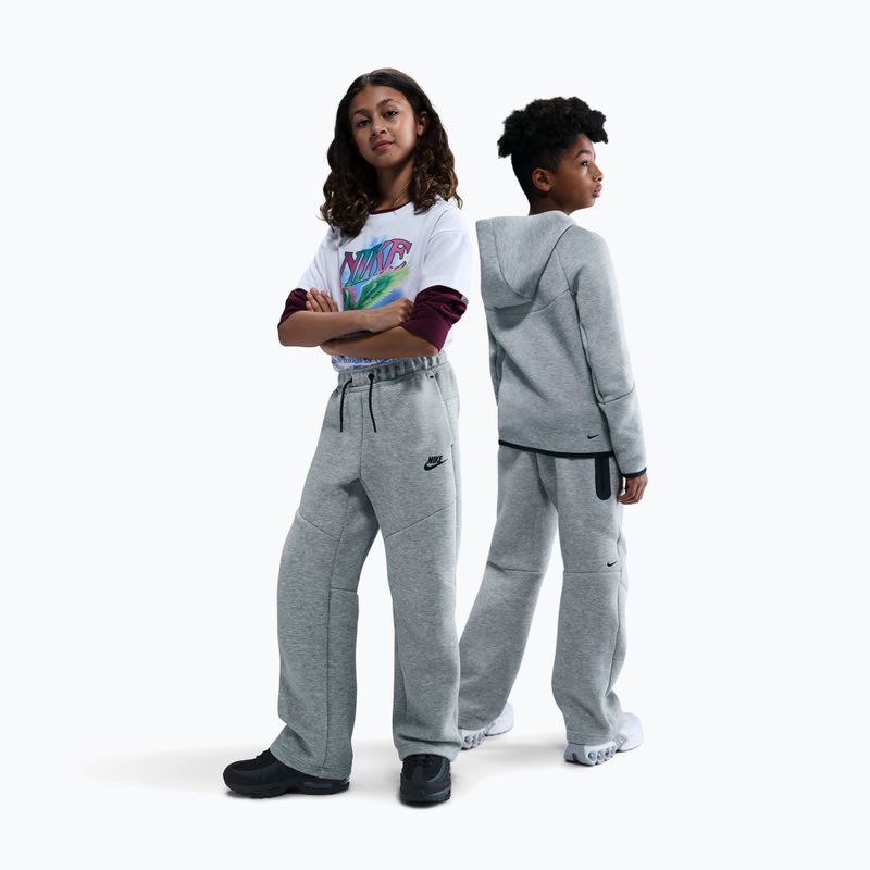 Detské nohavice Nike Sportswear Tech Fleece dark grey heather/black/black 2