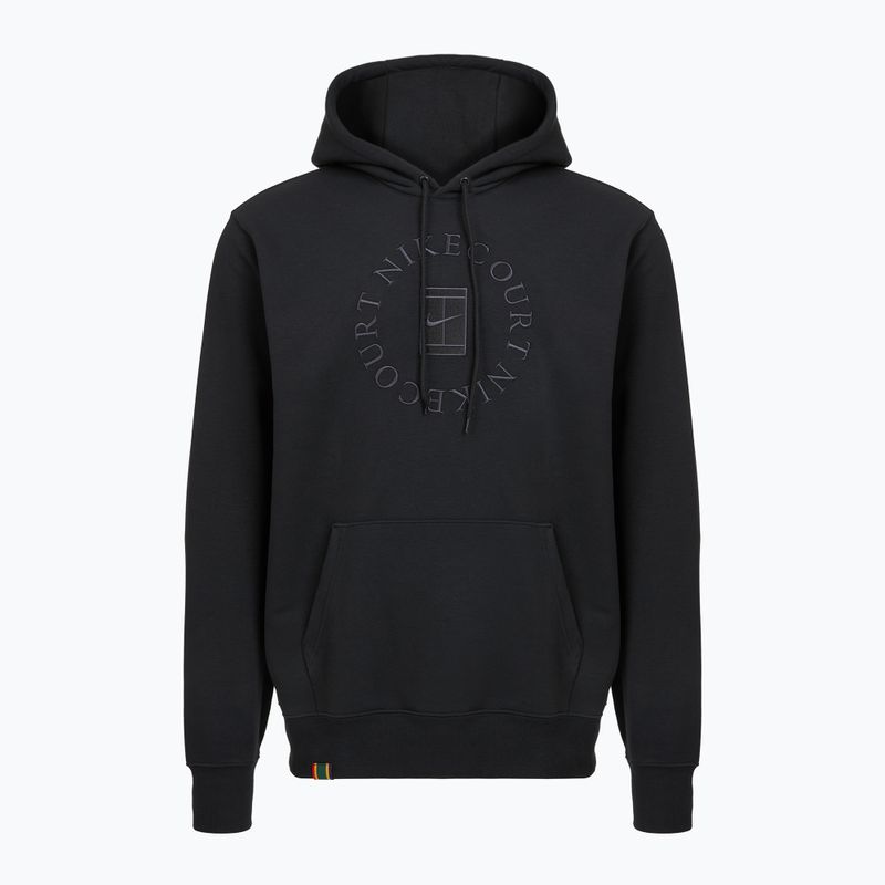 Pánska tenisová mikina Nike Court Dri-Fit Heritage French Terry Hoodie black/anthracite 6