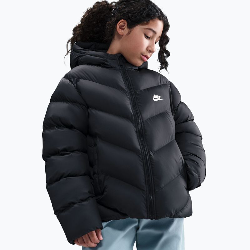 Detská bunda Nike Sportswear All Day Play black/white 2