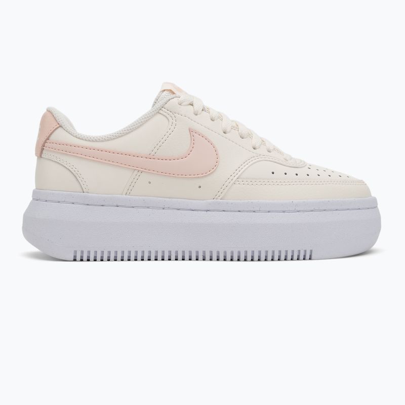 Dámske topánky Nike Court Vision Alta pale ivory/washed coral/white 3