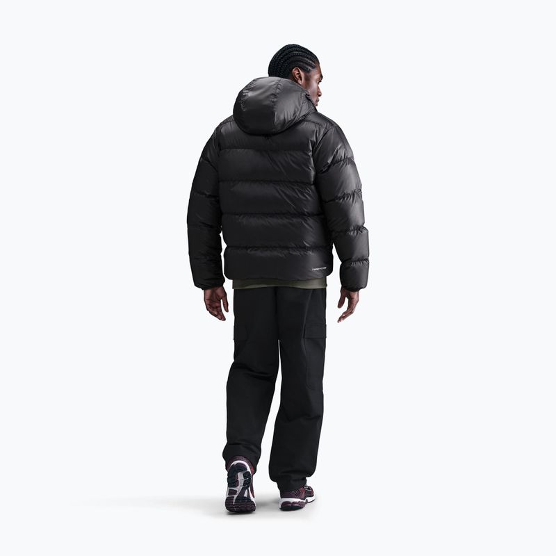 Pánska páperová bunda Nike Windrunner black/black/white 3