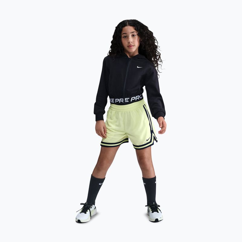 Detská mikina Nike Pro Fleece black/black/black/white 2
